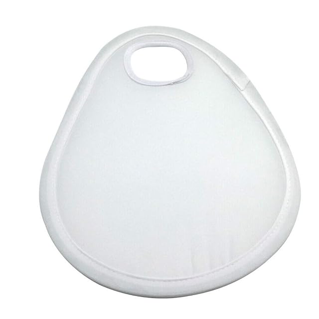 Softbox diffusore bianco pieghevole VAILANG ripiegato accanto a un flash per fotocamera