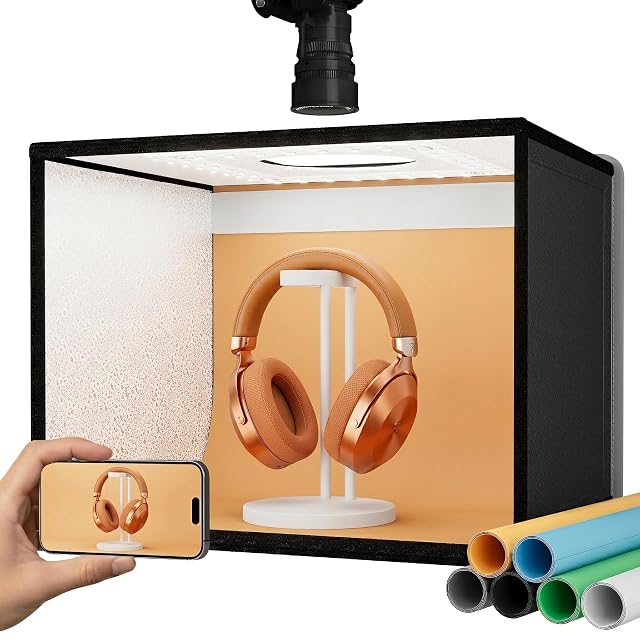 Tenda luminosa RaLeno con il pannello frontale rimosso, illuminata dalle sue strisce LED interne