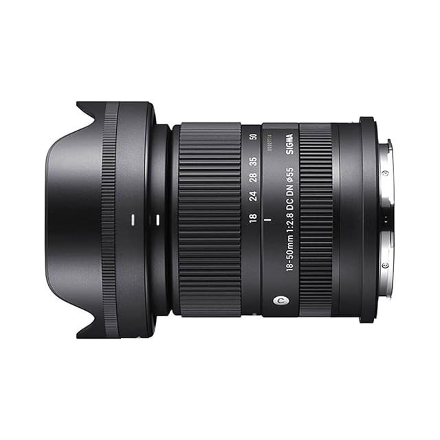 Obiettivo Sigma 18-50mm F2.8 Contemporary nero, barilotto corto, attacco Sony E